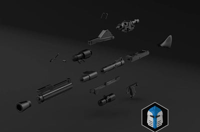 DC-15LE Blaster – Star Wars Cosplay DIY Kit – Ansicht 5