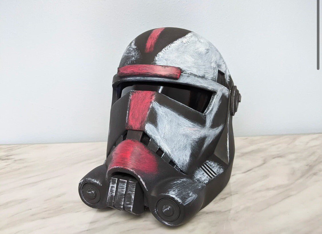 Hunter Helm Bad Batch Star Wars DIY Cosplay Maßstab 1:10