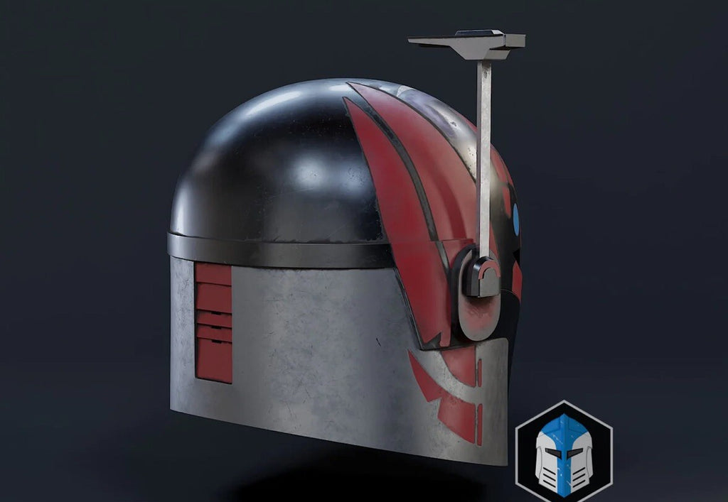 Sabine Wren Helm Star Wars Cosplay DIY Maßstab 1:17
