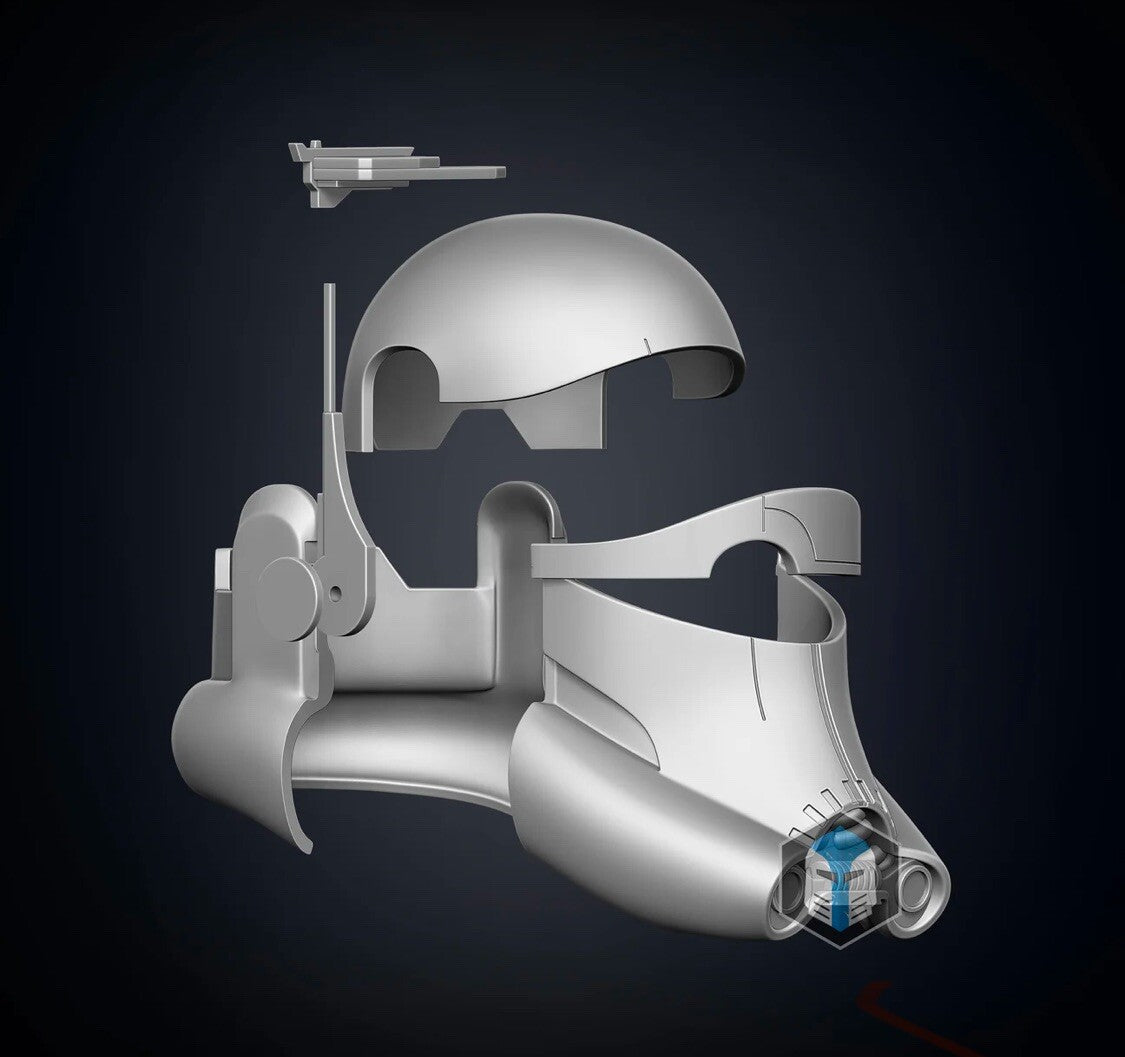Crosshair Helm Bad Batch Star Wars DIY Cosplay Maßstab 1:112