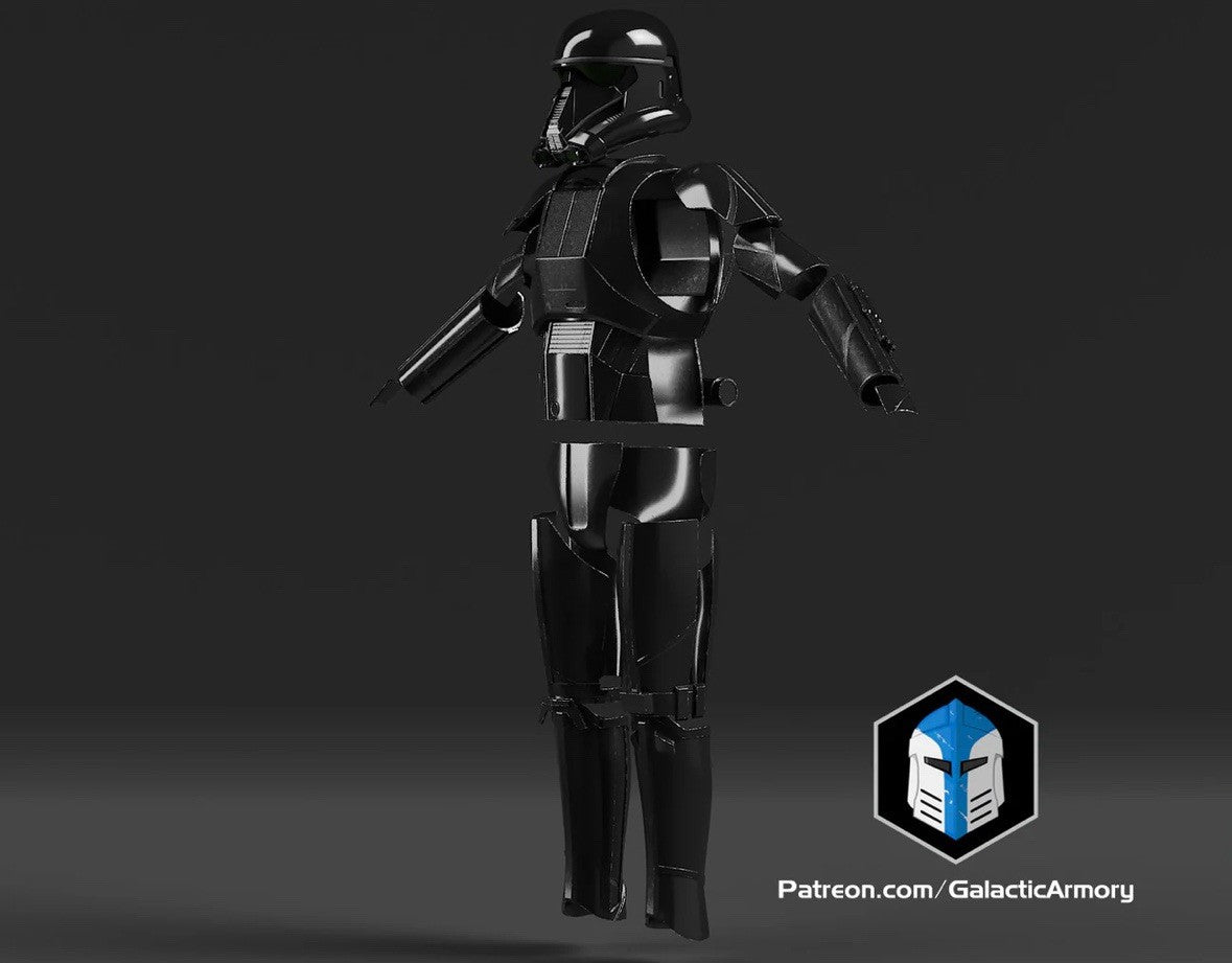 Death Trooper Rüstung ohne Helm Star Wars Life Size | 3D Cosplay Prop DIY armor1