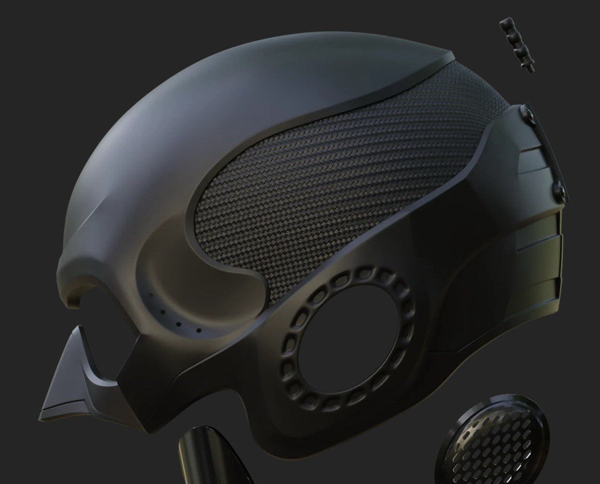 The Boys Black Noir Maske / Helm | 3D Cosplay Prop DIY | Mask / Helmet1