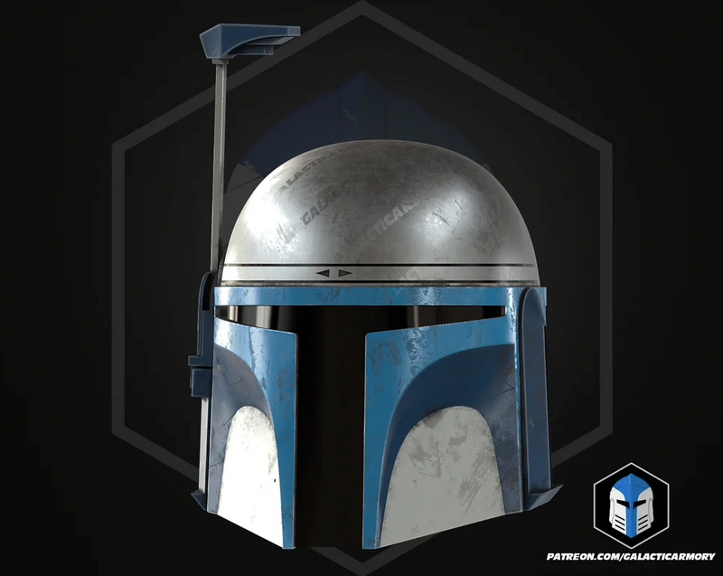Jango Fett Helm – inspiriert von Star Wars AOTC – Cosplay DIY Kit