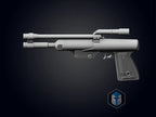 Star Wars Boba Fett Blaster Pistol Life Size | 3D Cosplay Prop DIY6
