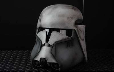 Commander Bacara Clone Phase 2 Helm – Star Wars Cosplay DIY Kit – Ansicht 7