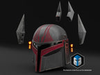Gar Saxon Helm Star Wars DIY Cosplay Maßstab 1:16