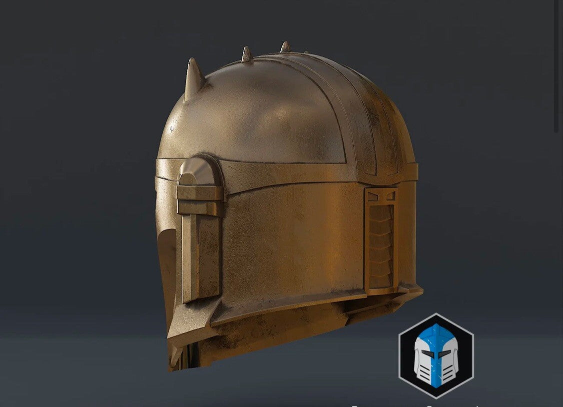 Waffenschmiedin The Armorer Helm Star Wars DIY Cosplay Maßstab 1:19