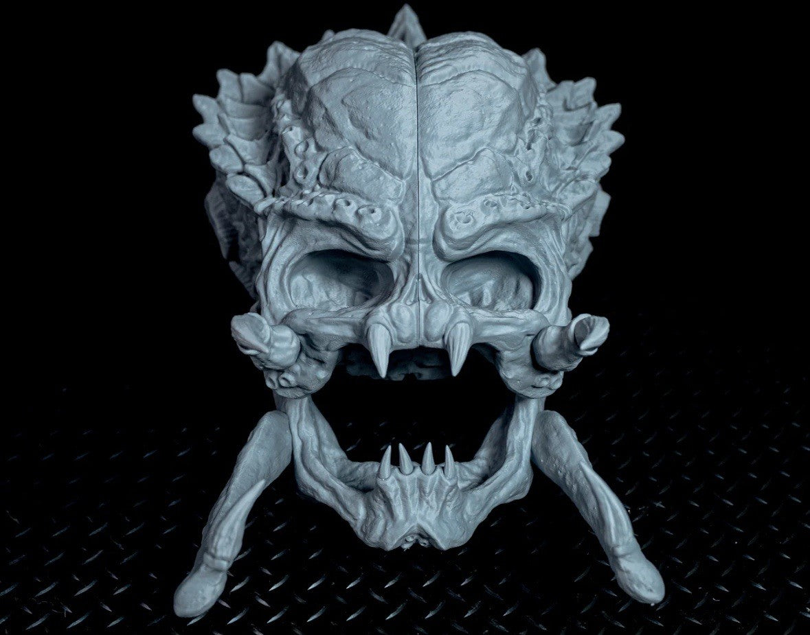 Predator Schädel Trophäe DIY Cosplay – 3D Druck – Trophy – Fanartikel1