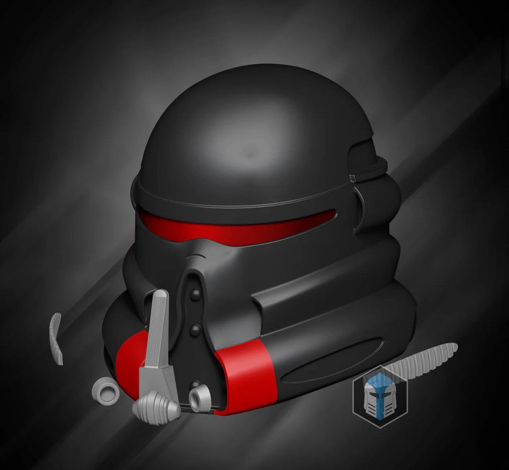 Purge Trooper Helm Star Wars DIY Cosplay Maßstab 1:12