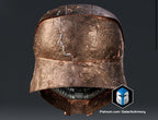 Acolyte Stranger Helm in einem Stück Star Wars Cosplay DIY Maßstab 1:18