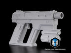 Helldivers 2 Peacemaker Blaster Pistol Life Size | 3D Cosplay Prop DIY4