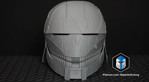Acolyte Stranger Helm in einem Stück Star Wars Cosplay DIY Maßstab 1:11