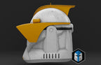 Clone Trooper Helm Phase 1 Commander/Captain Star Wars DIY Cosplay Maßstab 1:15