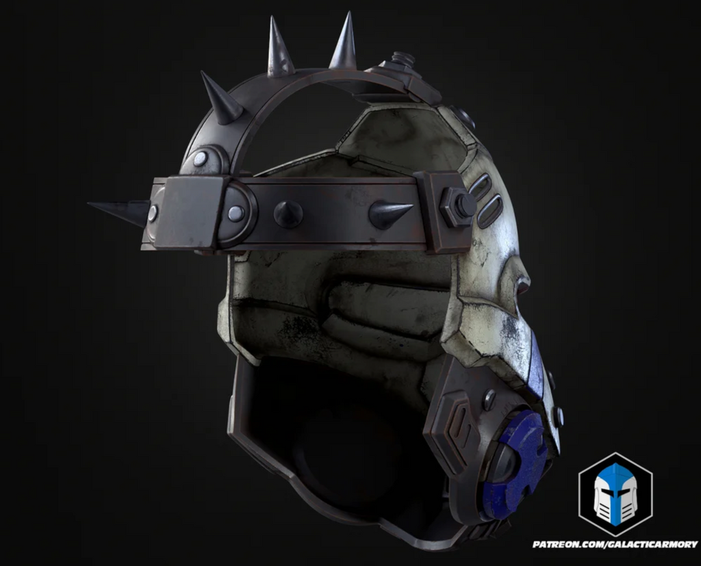 Borderlands 4 Psycho Maske Life Size | 3D Cosplay Prop DIY Psycho Mask4