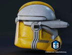 Commander Bly Helm Hauptteil in einem Stück Star Wars Cosplay DIY Maßstab 1:17
