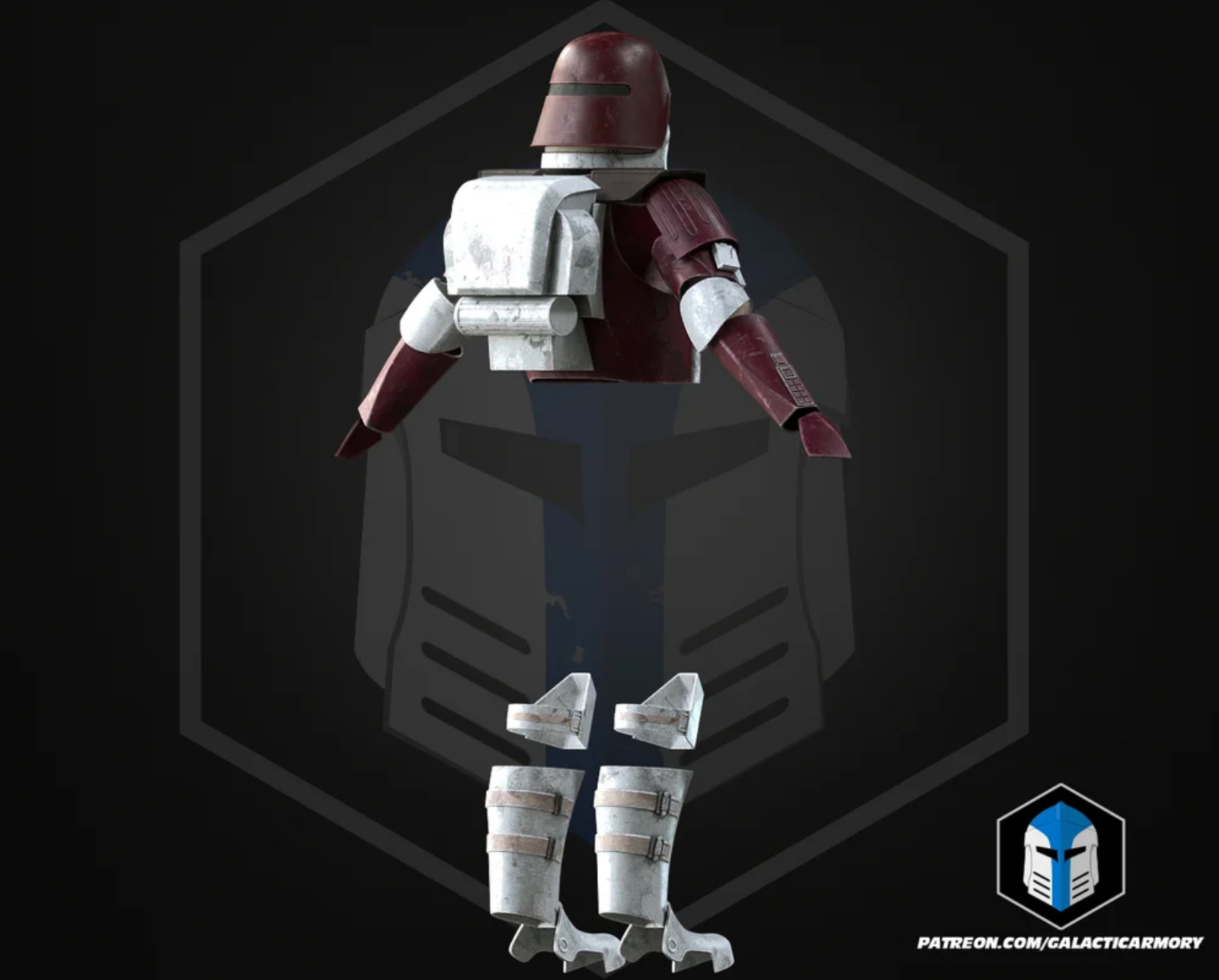 Galactic Marine Clone Trooper Rüstung Phase 2 Star Wars Cosplay Prop DIY armor5