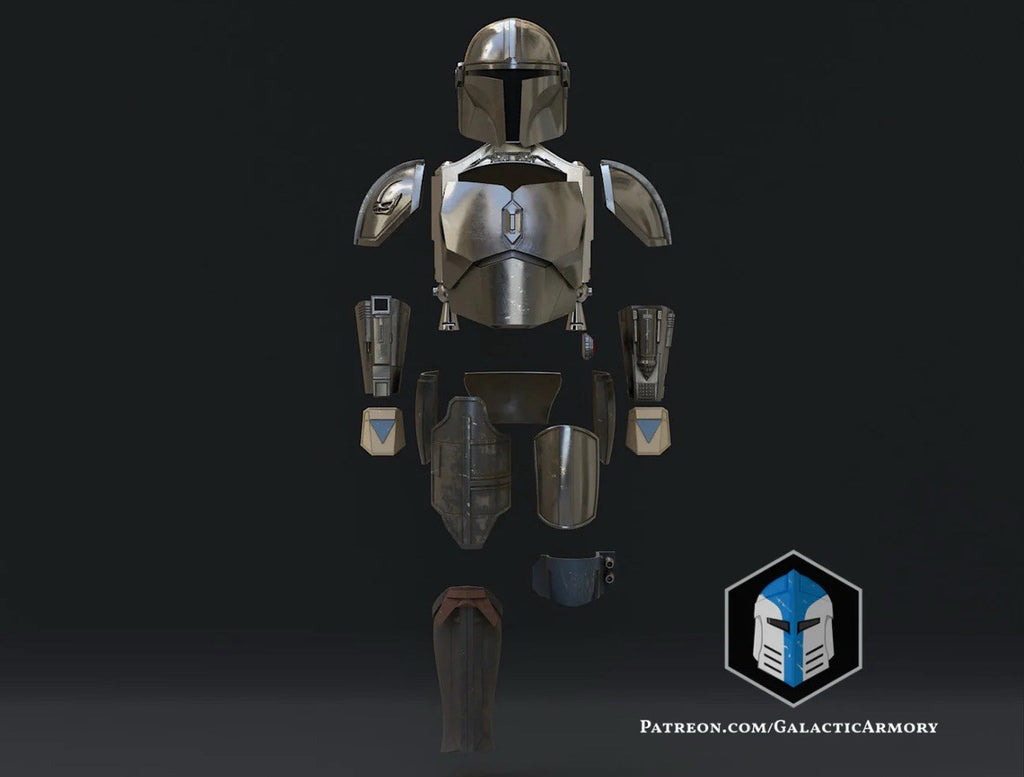 Mandalorian Arm Rüstung links Star Wars DIY Cosplay Maßstab 1:16