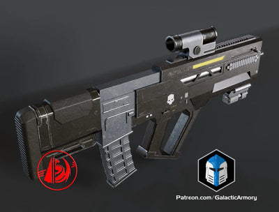 Helldivers 2 Liberator Helldivers 2 Blaster – Helldivers 2 Cosplay DIY Kit – Ansicht 12