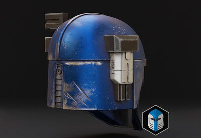 Heavy Mandalorian Helm – Star Wars Cosplay DIY Kit – Ansicht 11