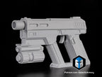 Helldivers 2 Peacemaker Blaster Pistol Life Size | 3D Cosplay Prop DIY0