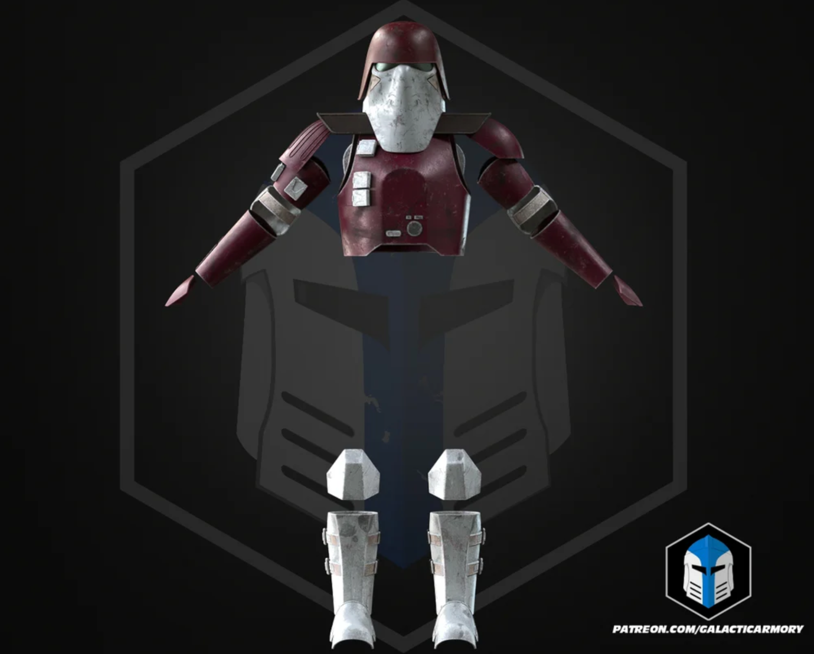 Galactic Marine Clone Trooper Rüstung Phase 2 Star Wars Cosplay Prop DIY armor0