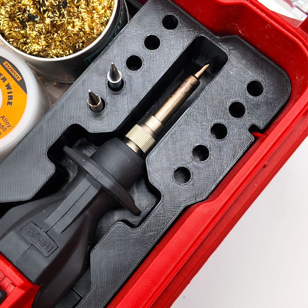 Milwaukee M12 Lötkolben Organizer Einsatz – Packout Compact 3D Druck3
