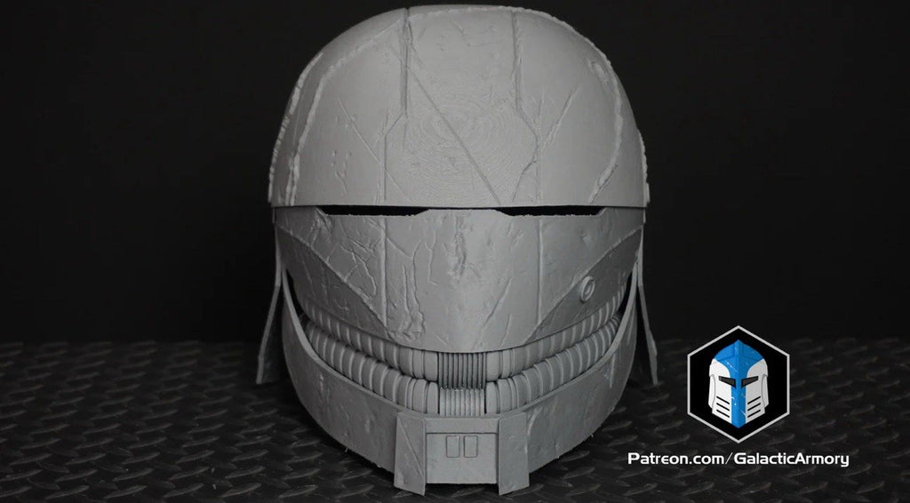 Acolyte Stranger Helm Star Wars Maßstab 1:1 DIY Helmet3