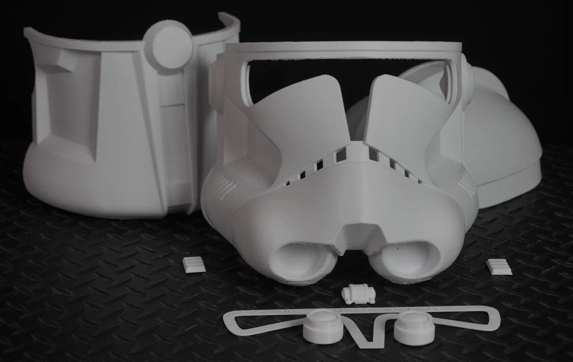 Star Wars Clone Trooper Phase 2 Helmet Life Size | 3D Cosplay Prop2
