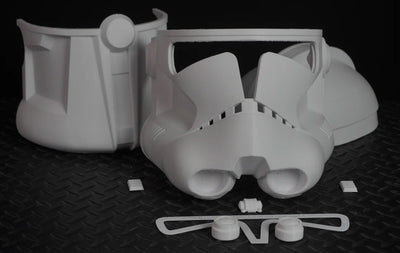 Clone Trooper Phase 2 Helm – Star Wars Cosplay DIY Kit – Ansicht 3