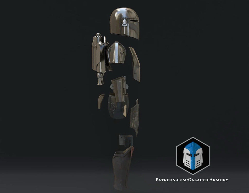 Mandalorian Hüftplatte Star Wars DIY Cosplay Maßstab 1:13
