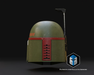 Boba Fett Helm – Star Wars Cosplay DIY Kit – Ansicht 6
