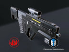 Helldivers 2 Liberator Blaster Pistol Life Size | 3D Cosplay Prop DIY7