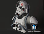 AT-AT Fahrer Rüstung mit Helm Star Wars DIY Cosplay Maßstab 1:11