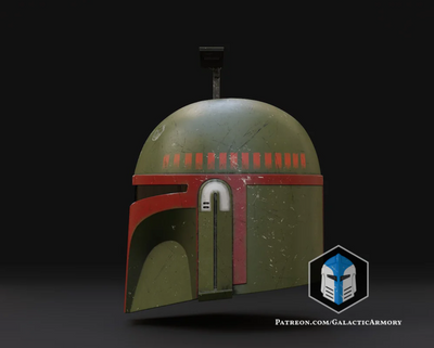 Boba Fett Helm – Star Wars Cosplay DIY Kit – Ansicht 5