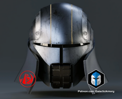 Lord Starkiller Helm – Star Wars Cosplay DIY Kit – Ansicht 3