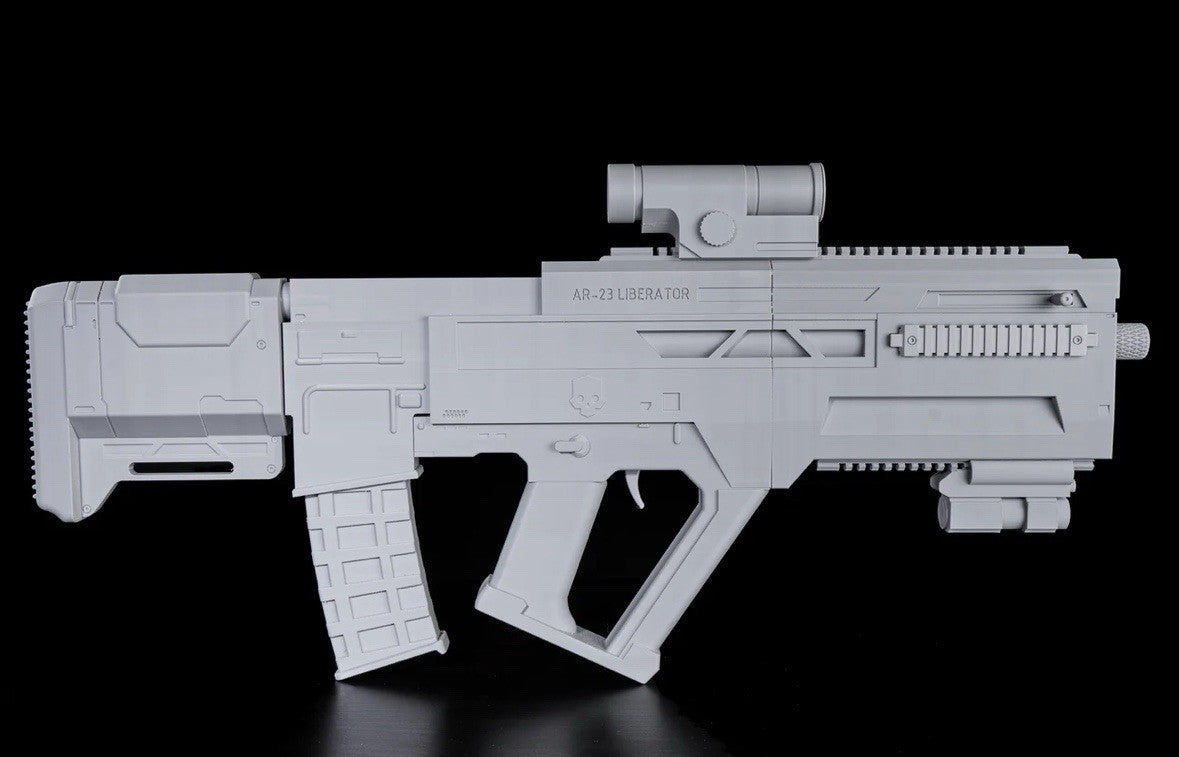 Helldivers 2 Liberator Blaster Pistol Life Size | 3D Cosplay Prop DIY3