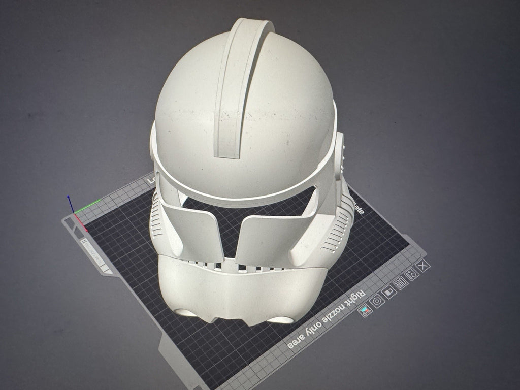 Commander Bly Helm Hauptteil in einem Stück Star Wars Cosplay DIY Maßstab 1:11