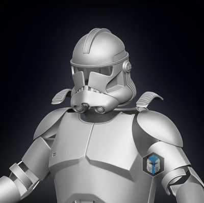 Clone Trooper : Episode III Rüstung – Star Wars Cosplay DIY Kit – Ansicht 2