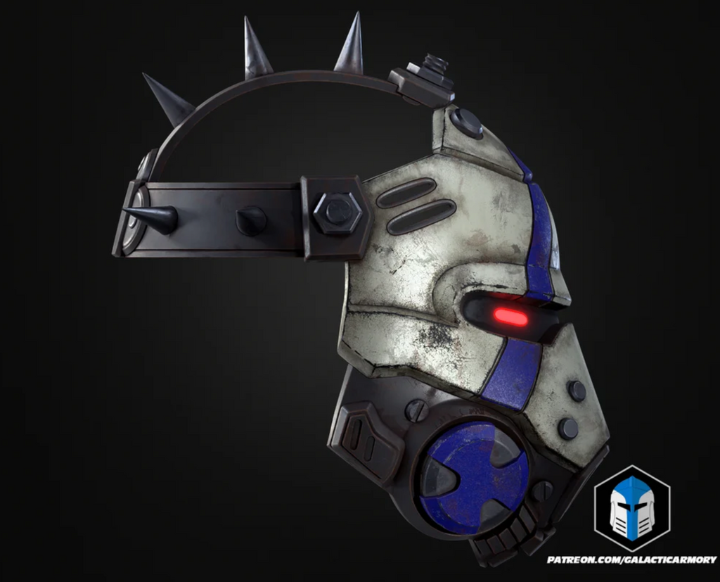 Borderlands 4 Psycho Maske Life Size | 3D Cosplay Prop DIY Psycho Mask5