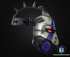 Borderlands 4 Psycho Maske Life Size | 3D Cosplay Prop DIY Psycho Mask5