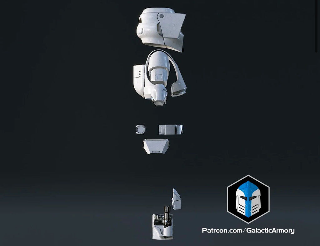 Scout Trooper Rüstung ohne Helm Star Wars DIY Cosplay Maßstab 1:17