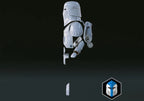 Snow Trooper Rüstung Star Wars DIY Cosplay Maßstab 1:12