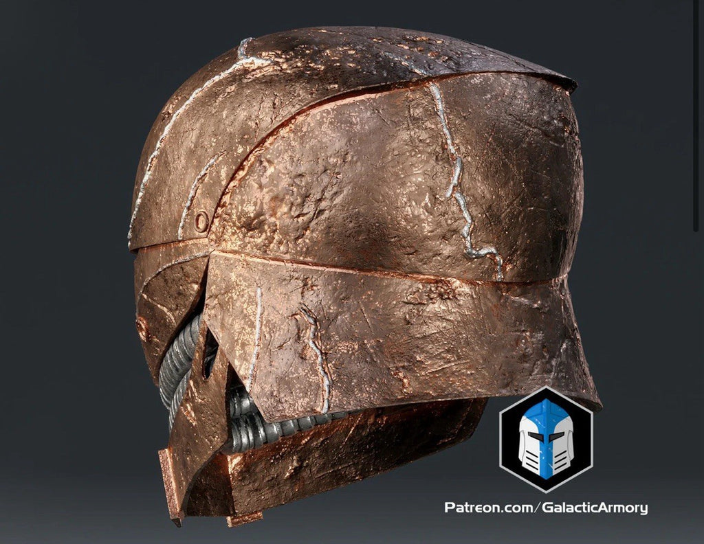 Acolyte Stranger Helm in einem Stück Star Wars Cosplay DIY Maßstab 1:17