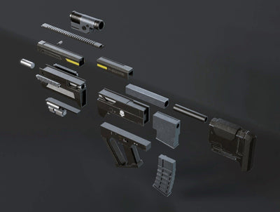 Helldivers 2 Liberator Helldivers 2 Blaster – Helldivers 2 Cosplay DIY Kit – Ansicht 6