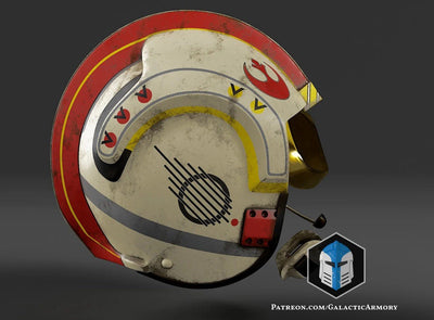 Rebellen Pilot Helm – Star Wars Cosplay DIY Kit – Ansicht 9