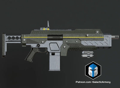 Helldivers 2 Breaker Helldivers 2 Blaster – Helldivers 2 Cosplay DIY Kit – Ansicht 7