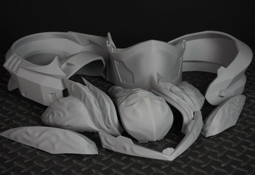 Hayabusa Helm Halo 3 Life Size | 3D Cosplay Prop DIY Helmet2