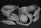 Hayabusa Helm Halo 3 Life Size | 3D Cosplay Prop DIY Helmet2