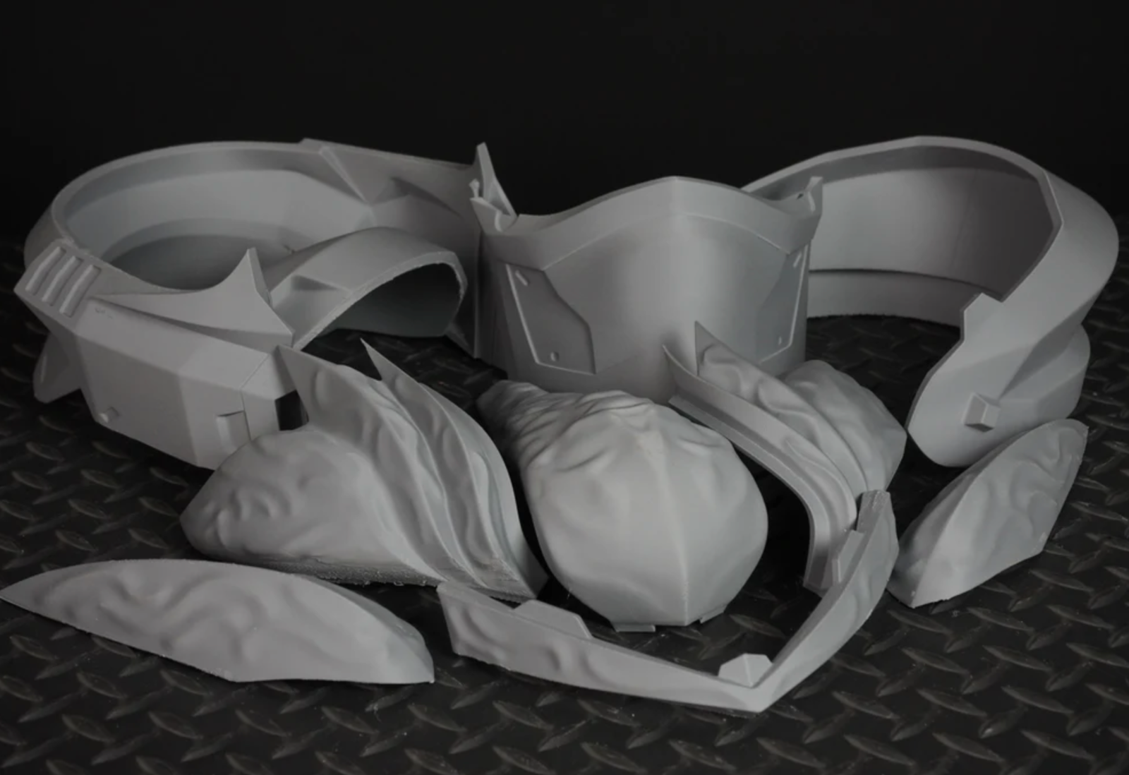 Hayabusa Helm Halo 3 Life Size | 3D Cosplay Prop DIY Helmet2