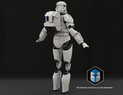 Republic Commando Rüstung – Star Wars Cosplay DIY Kit – Ansicht 6
